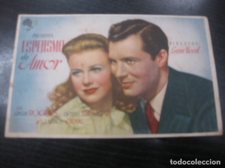 Cine: PROGRAMA DE CINE. ESPEJISMO DE AMOR. GINGER ROGERS. - Foto 1