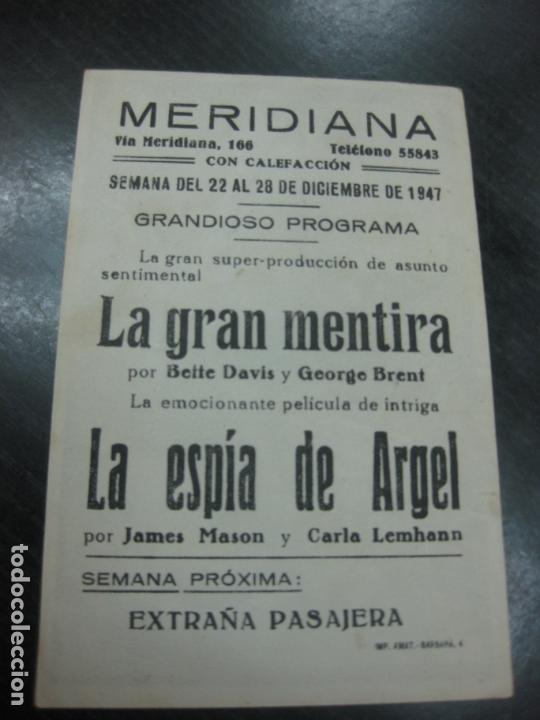 Cine: PROGRAMA DE CINE.- LA ESPIA DE ARGEL. JAMES MASON, CARLA LEMHANN - Foto 2