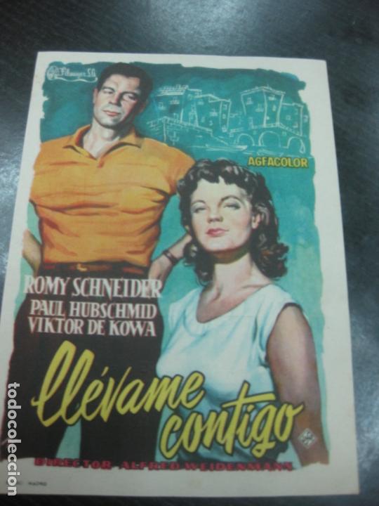 Cine: PROGRAMA DE CINE.- LLEVAME CONTIGO. ROMY SCHNEIDER, PAUL HUBSCHMID - Foto 1
