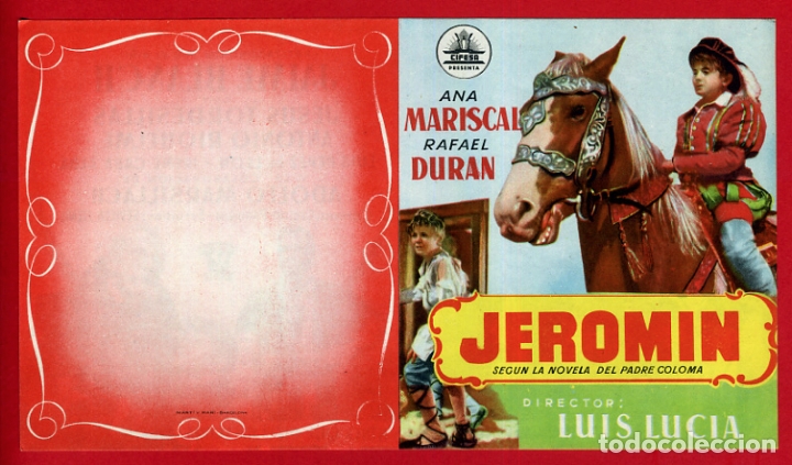 Cine: JEROMIN , DOBLE CIFESA , SIN CINE , PMD 927 - Foto 1