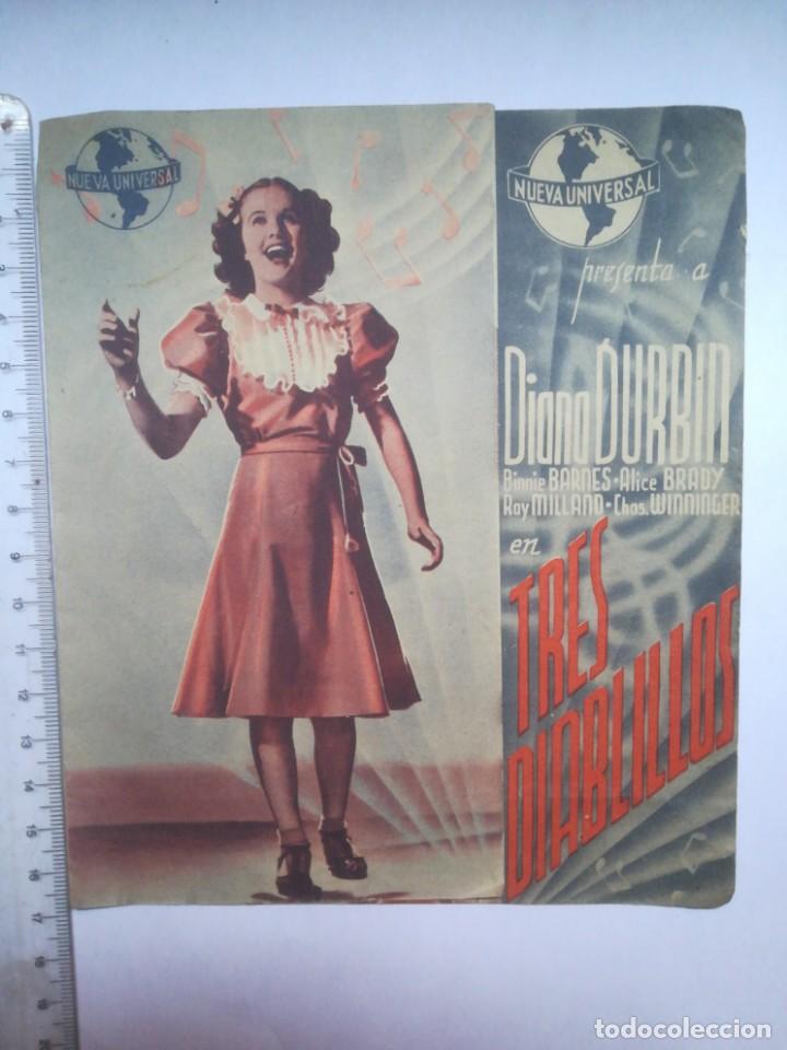 Cine: Programa doble tres diablillos cine picarol (31P) - Foto 1