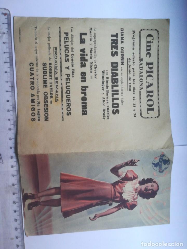 Cine: Programa doble tres diablillos cine picarol (31P) - Foto 4