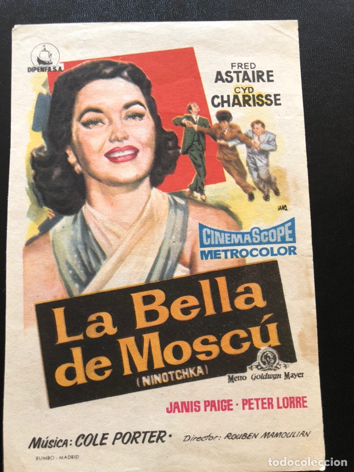 Cine: Programa la bella de Mosc&uacute;.fred astaire cyd charisse - Foto 1