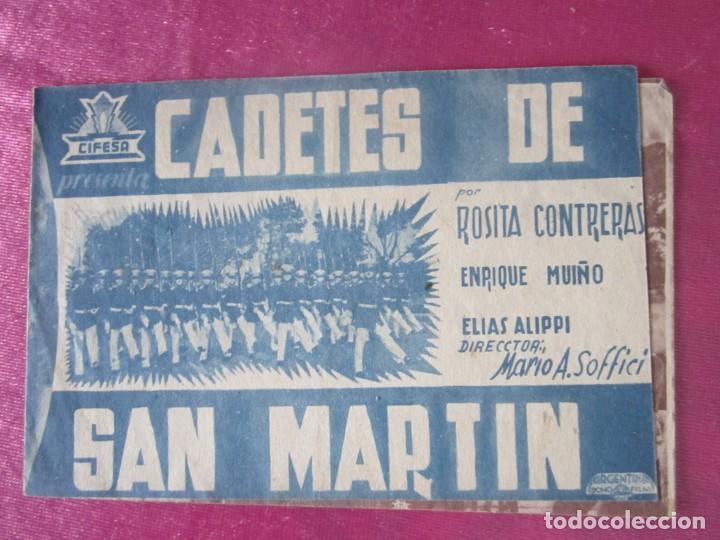 Cine: CADETES DE SAN MARTIN PROGRAMA DE CINE DOBLE C2 - Foto 1