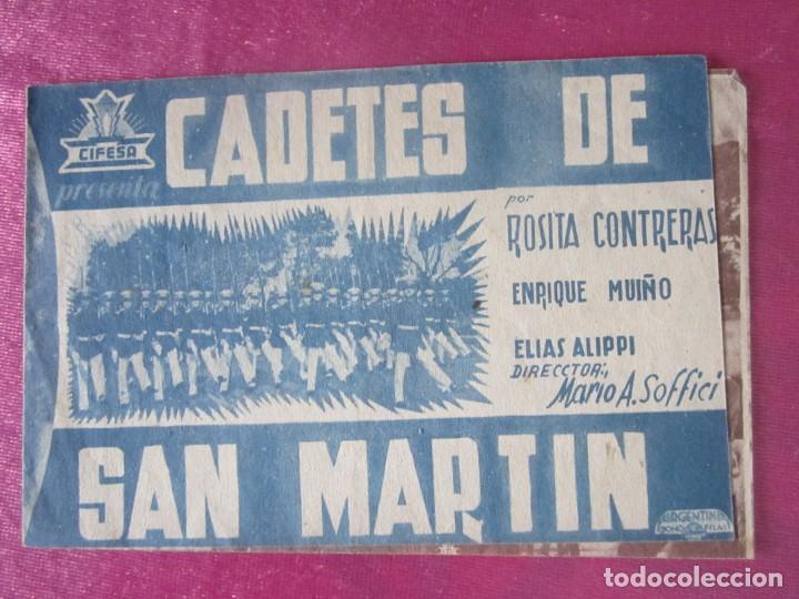 Cine: CADETES DE SAN MARTIN PROGRAMA DE CINE DOBLE C2 - Foto 3