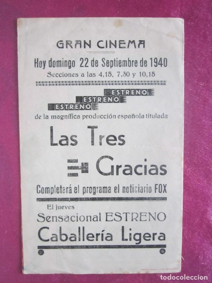 Cine: LAS TRES GRACIAS PROGRAMA DE CINE DOBLE - Foto 5