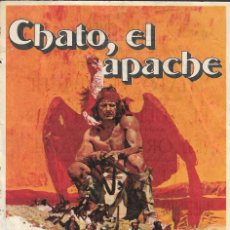 Cine: PROGRAMA DE CINE - CHATO, EL APACHE - CHARLES BRONSON, JACK PALANCE - GRAN CINEMA (LA RODA) - 1973.