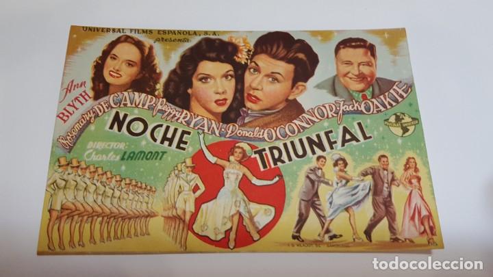 Cine: PROGRAMA DE MANO - NOCHE TRIUNFAL - Foto 1