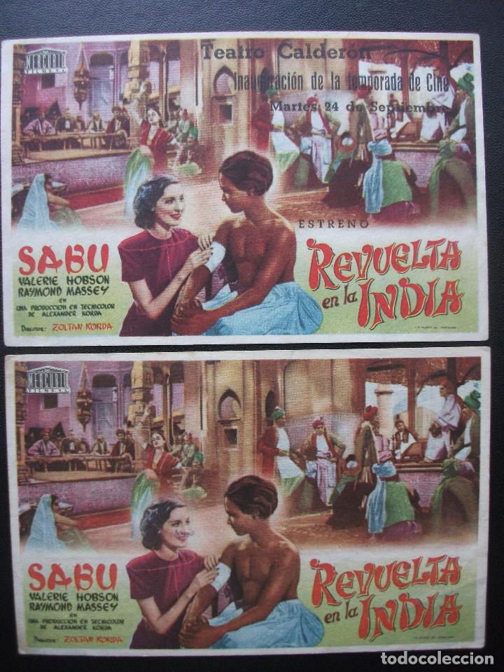 REVUELTA EN LA INDIA, SABU