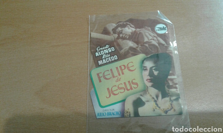 Cine: Programa de cine troquelado blanco Felipe de jesus - Foto 1