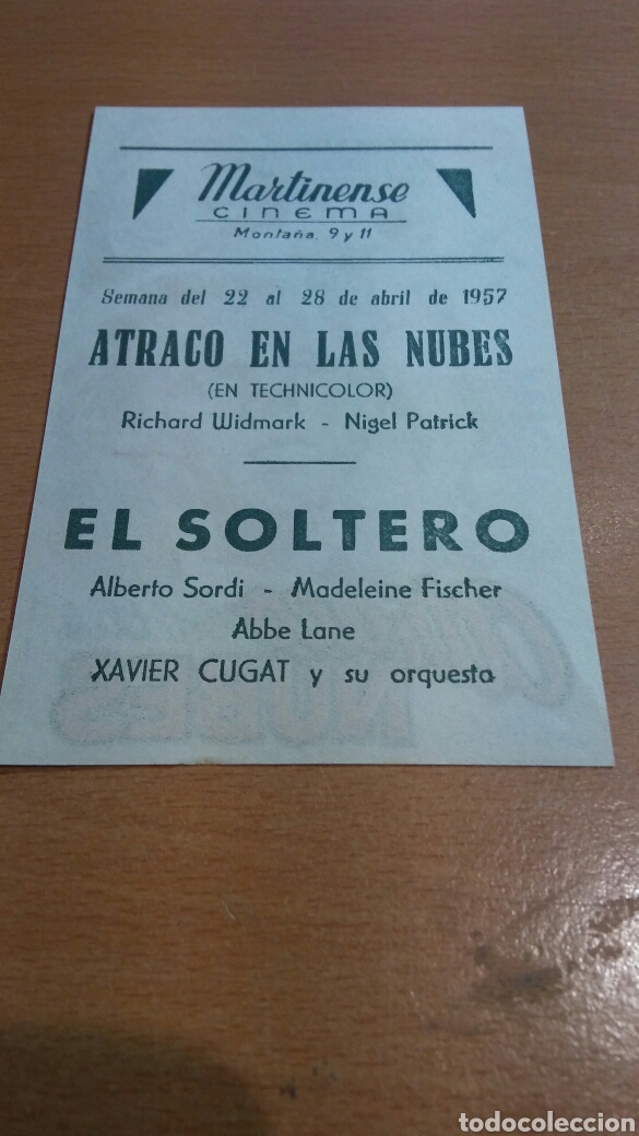 Cine: Programa de cine con publicidad atraco en las nubes - Foto 2