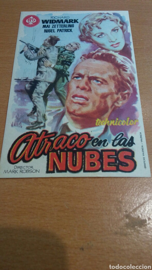 Cine: Programa de cine con publicidad atraco en las nubes - Foto 1