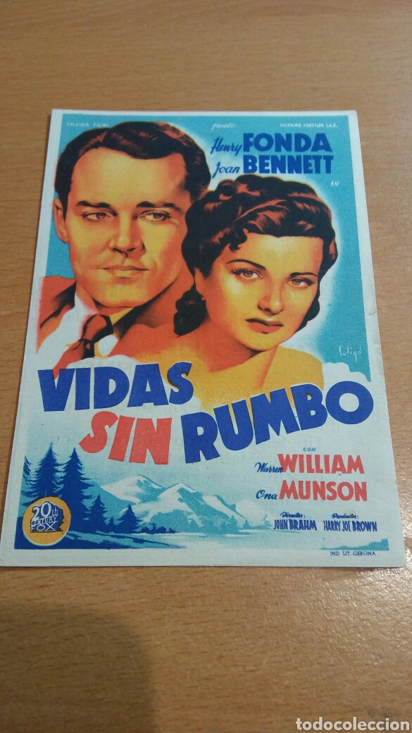 Cine: Programa de cine con publicidad s&oacute;ligo vidas sin rumbo - Foto 1