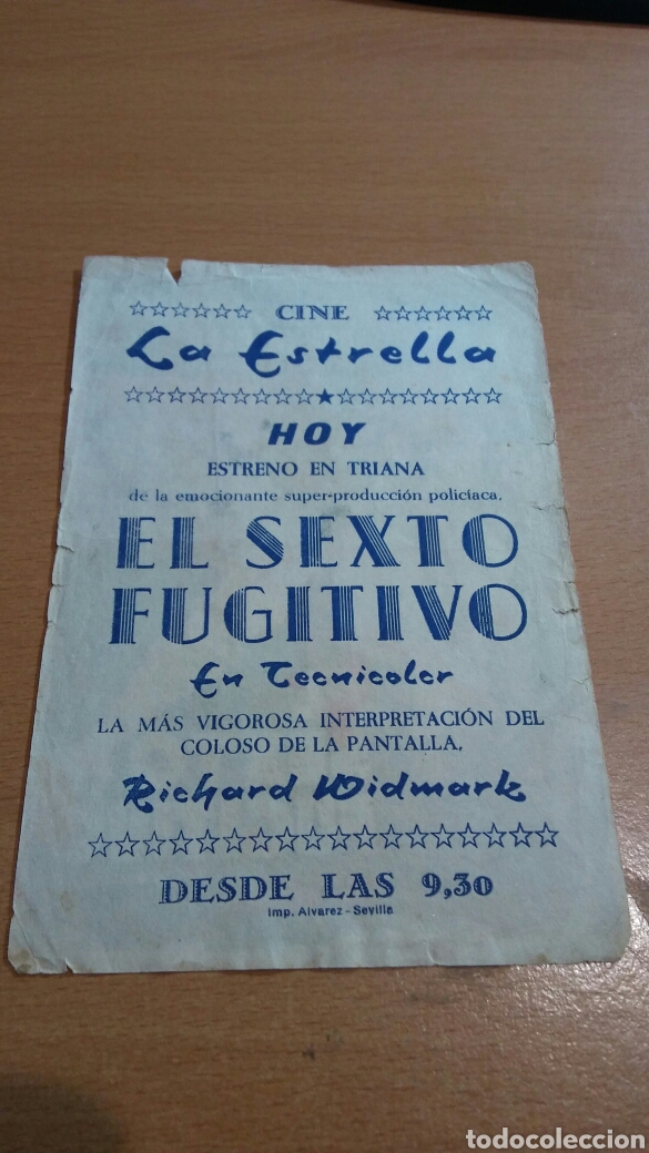 Cine: Programa de cine con publicidad el sector fugitivo - Foto 2