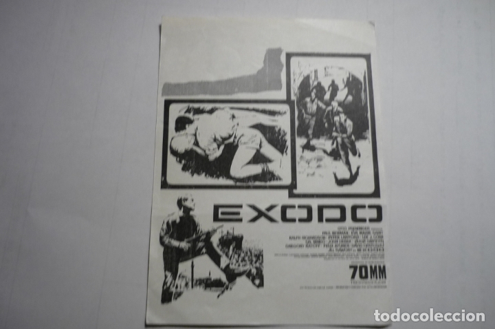 Cine: programa exodo - paul newmAN - Foto 1