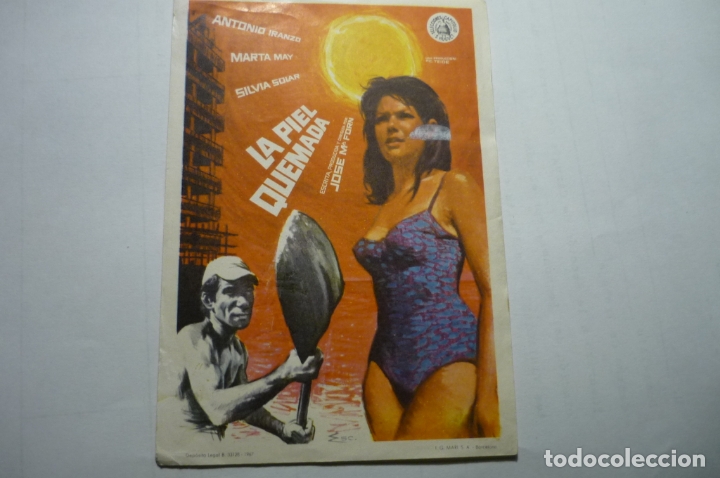 Cine: PROGRAMA LA PIEL QUEMADA- ANTONIO IRANZO - Foto 1