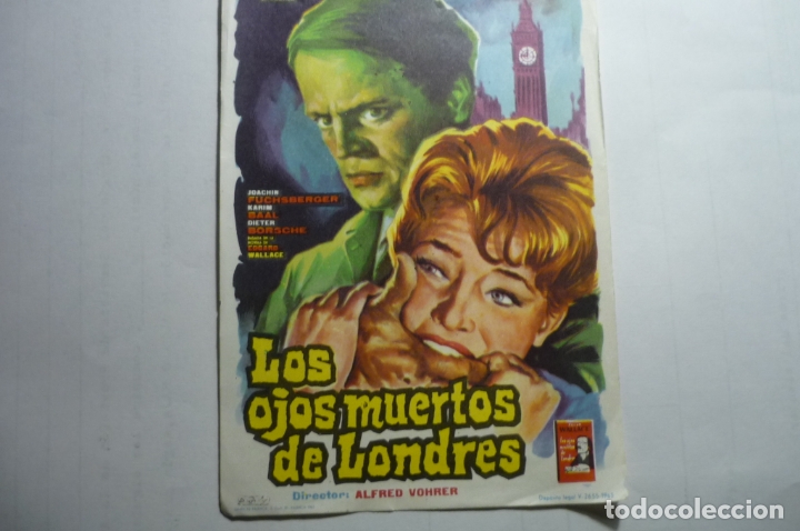 Cine: PROGRAMA LOS OJOS MUERTOS DE LONDRES - DIETER BORSCHE - Foto 1