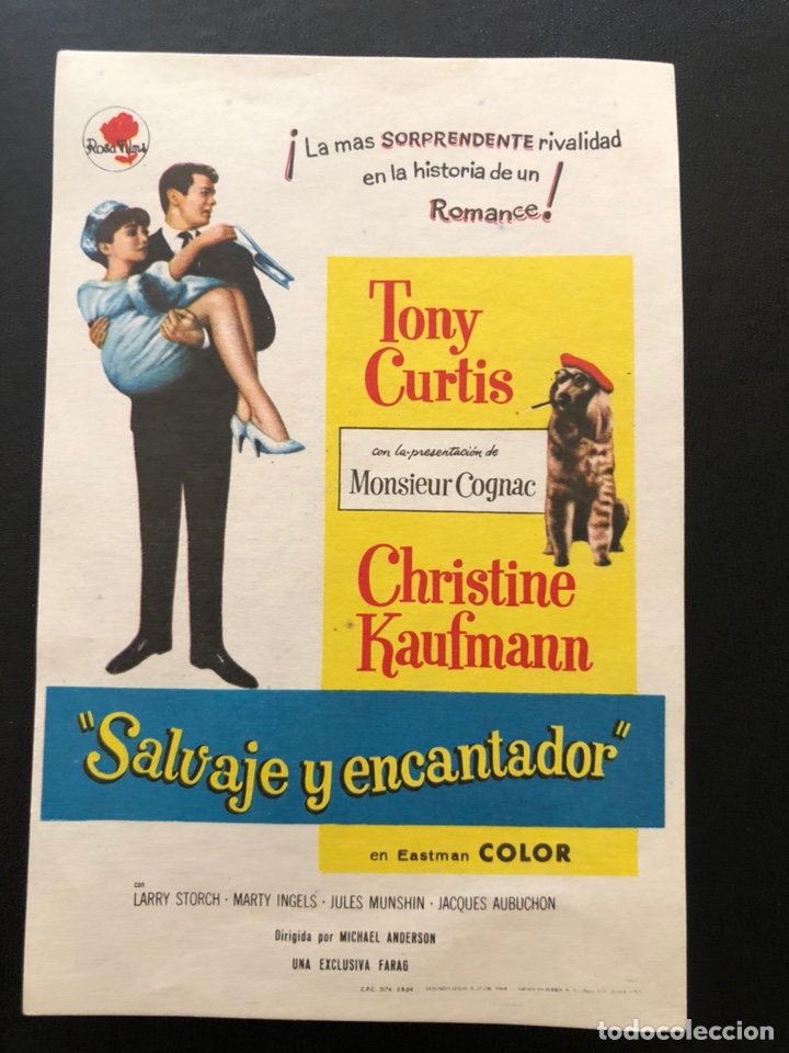 Cine: Programa salvaje y encantador.tony curtis - Foto 1