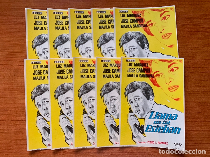 Cine: 10 PROGRAMAS DE CINE, LLAMA UN TAL ESTEBAN, SIN PUBLICIDAD - Foto 1