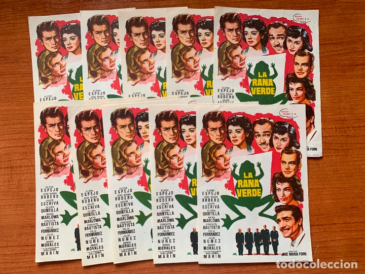 Cine: 10 PROGRAMAS DE CINE, LA RANA VERDE, SIN PUBLICIDAD - Foto 1