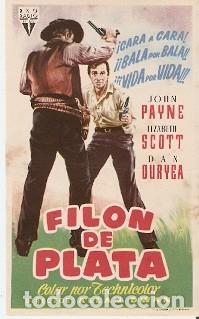 Cine: Programa Cine. Fil&oacute;n de Plata. ref. 19-993 - Foto 1