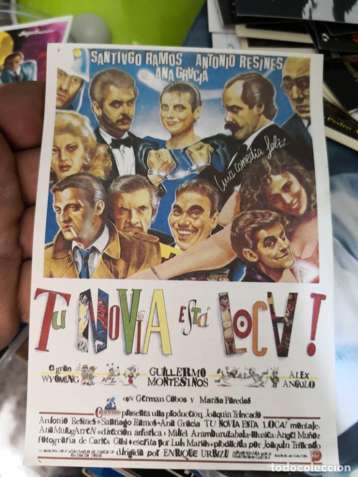  Foglietti di film di film antichi di cinema: TU NOVIA EST&Aacute; LOCA, con Antonio Resines.
