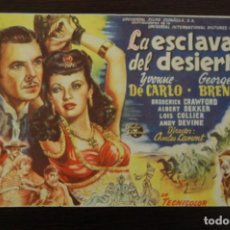 Cine: LA ESCLAVA DEL DESIERTO (1948),CINEMA AVENIDA