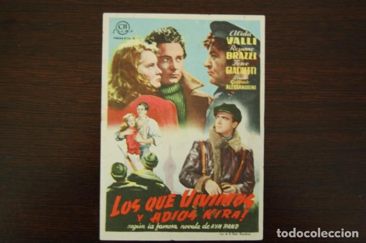 Cine: LOS QUE VIVIMOS y ADIOS KIRA - Foto 1