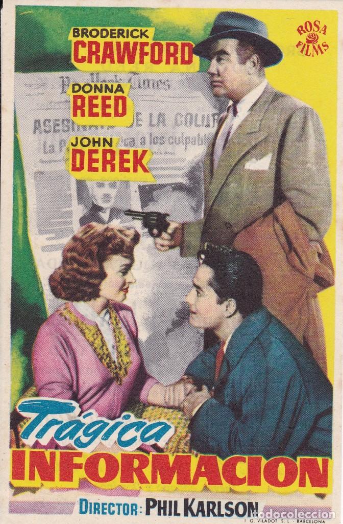 Cine: Tr&aacute;gica Informaci&oacute;n - Foto 1