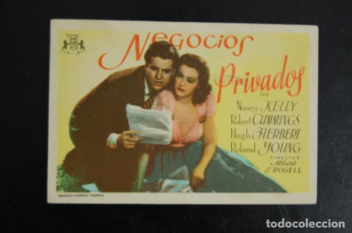 Cine: NEGOCIOS PRIVADOS (1945) - Foto 1