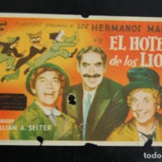 Cine: EL HOTEL DE LOS LÍOS