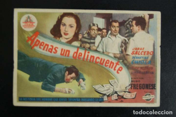 Cine: APENAS UN DELINCUENTE - Foto 1