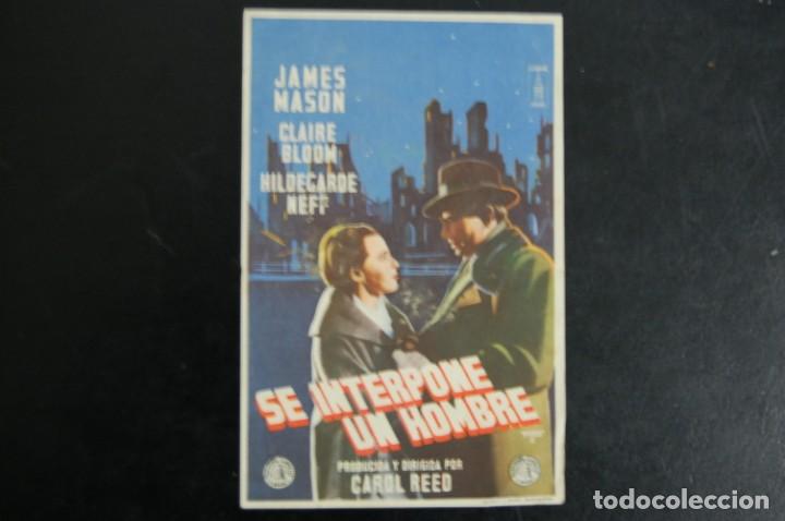 Cine: SE INTERPONE UN HOMBRE - Foto 1
