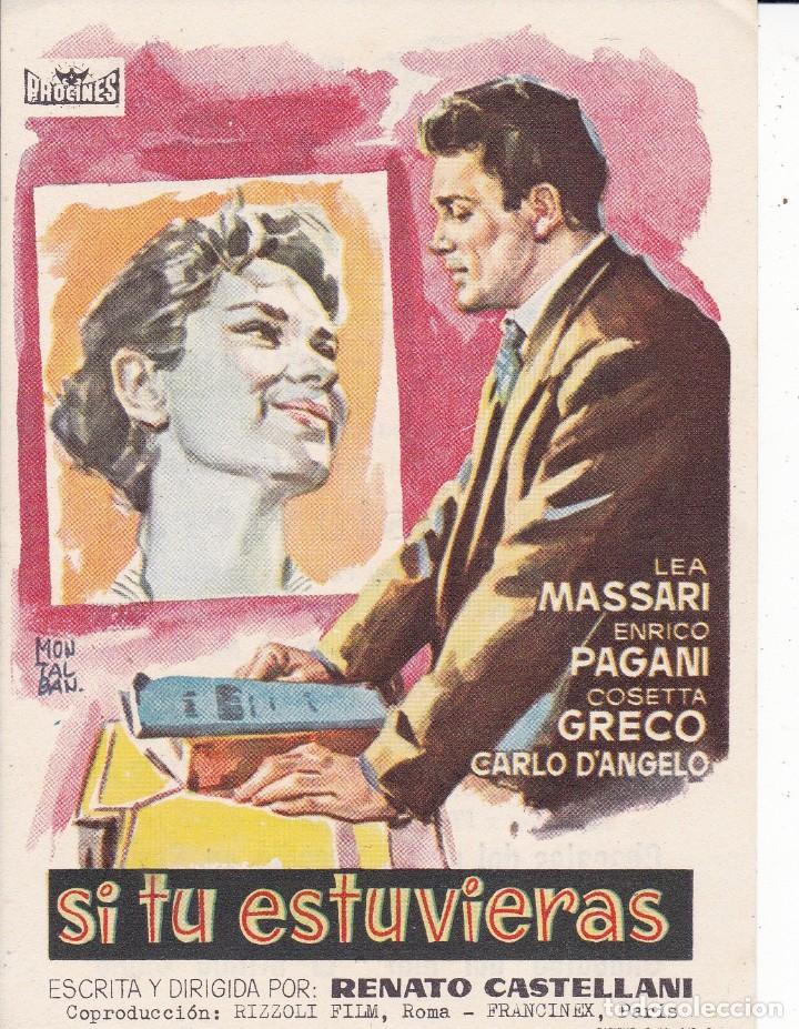 Cine: Si tu estuvieras - Foto 1