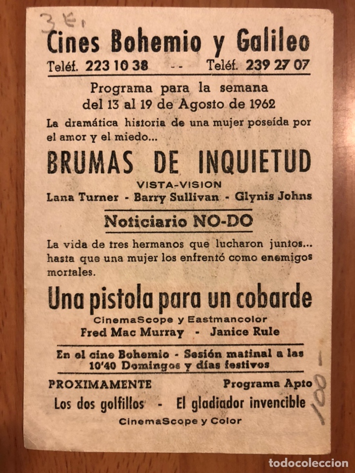 Cine: Programa cifesa una pistola para un cobarde.fred macmurray - Foto 2