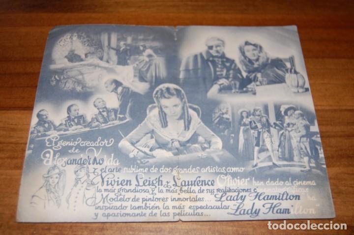 Cine: LADY HAMILTON (1945) Teatro PRINCIPAL - Foto 2