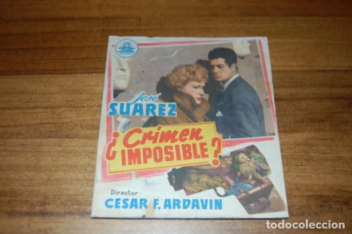 Cine: &iquest;CRIMEN IMPOSIBLE? - Foto 1