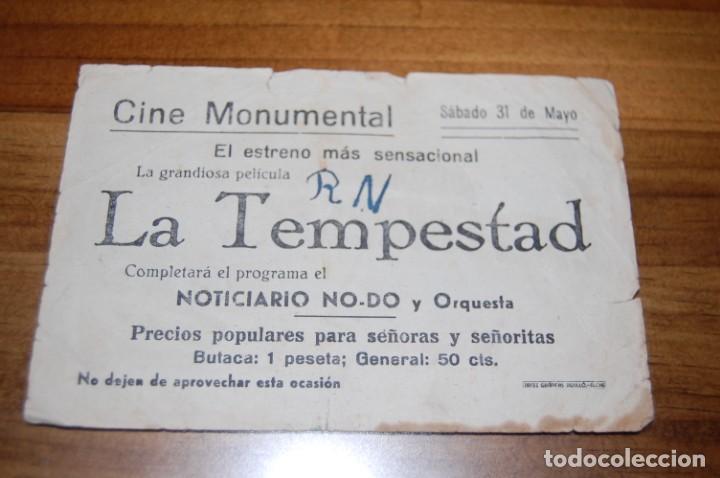 Cine: LA TEMPESTAD. CINE MONUMENTAL - Foto 2