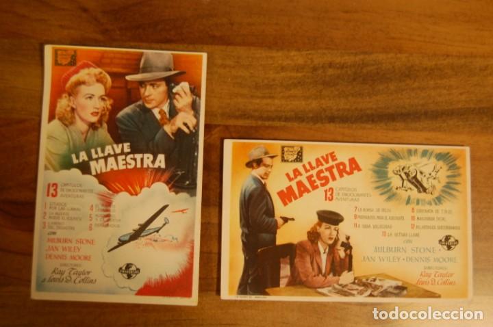 Cine: LA LLAVE MAESTRA (2 jornadas)