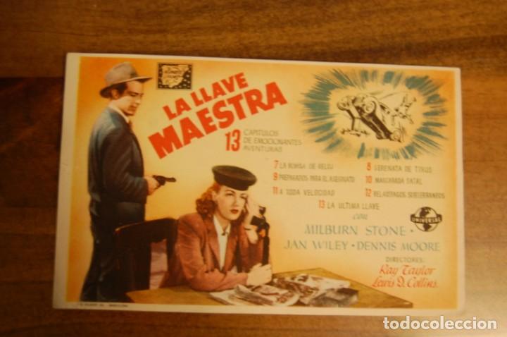 Cine: LA LLAVE MAESTRA (2 jornadas) - Foto 3