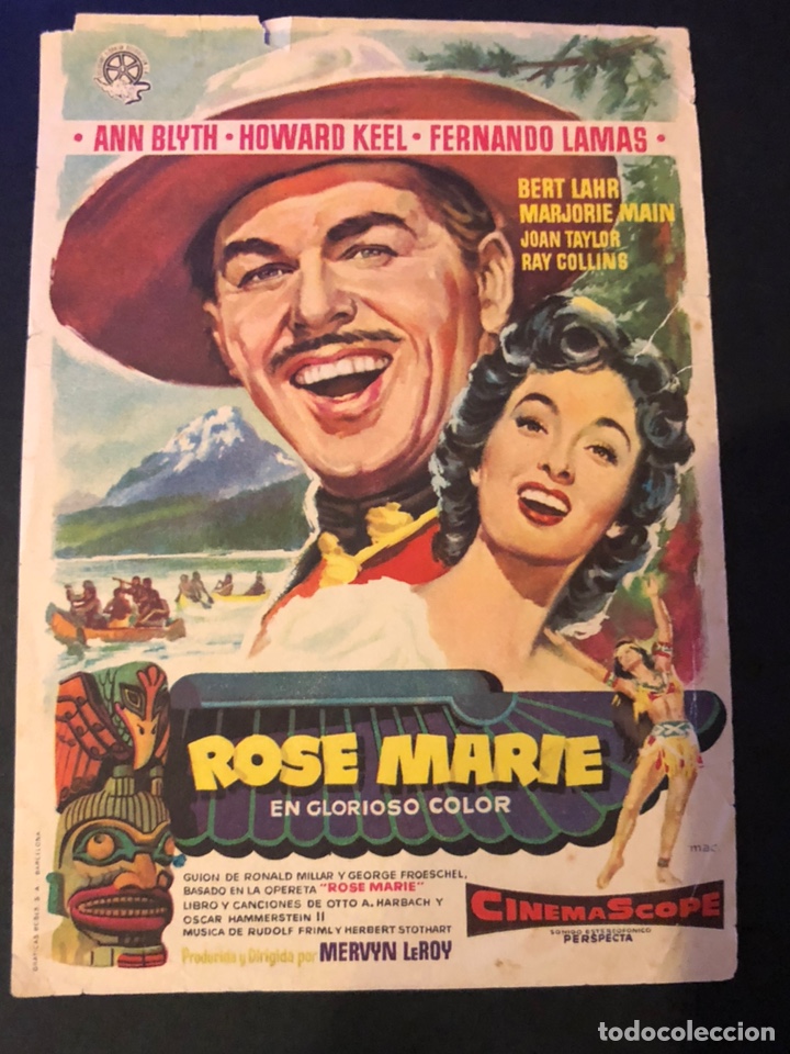Cine: Programa rose marie ann blyth howard keel - Foto 1