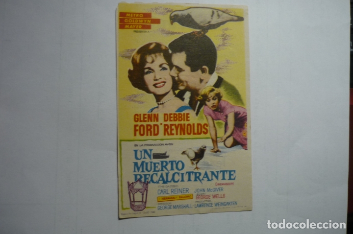 Cine: programa un muerto recalcitrante-glenn ford publicidad - Foto 1