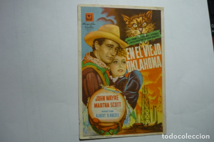 Cine: programa en el viejo oklahoma - john wayne - - Foto 1