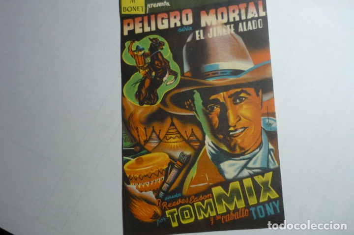 Cine: programa peligro mortal - tom mix - Foto 1