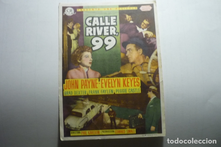 Cine: programa calle river 99 - john payne publicidad - Foto 1