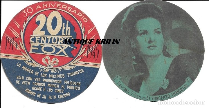 Cine: EL SARGENTO INMORTAL .- MAUREEN OHARA - Foto 1