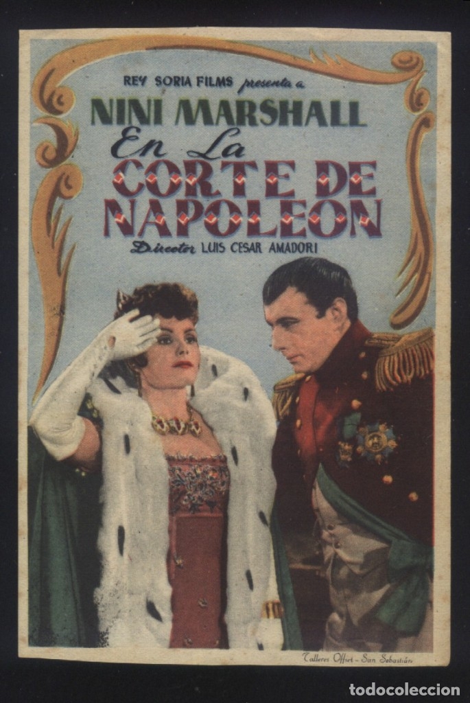 Cine: Q-08149- EN LA CORTE DE NAPOLEON (NINI MARSHALL) - Foto 1