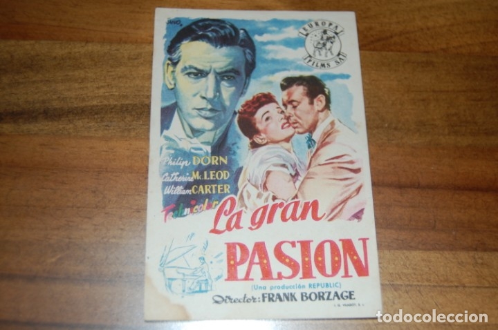 Cine: LA GRAN PASI&Oacute;N - Foto 1