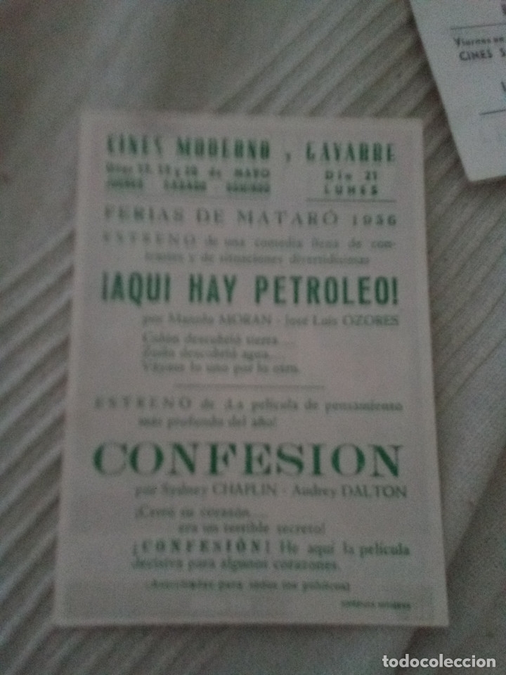 Cine: CONFESION - CINES MODERNO  Y GALLARRE - Foto 2