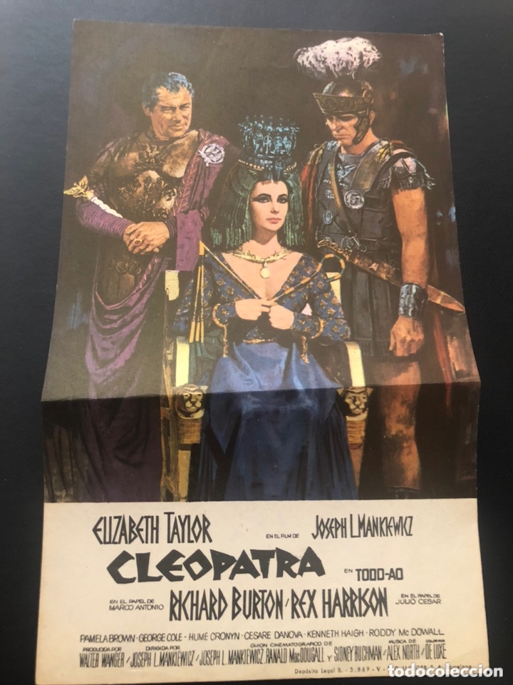 Cine: Programa Cleopatra Elizabeth taylor - Foto 1